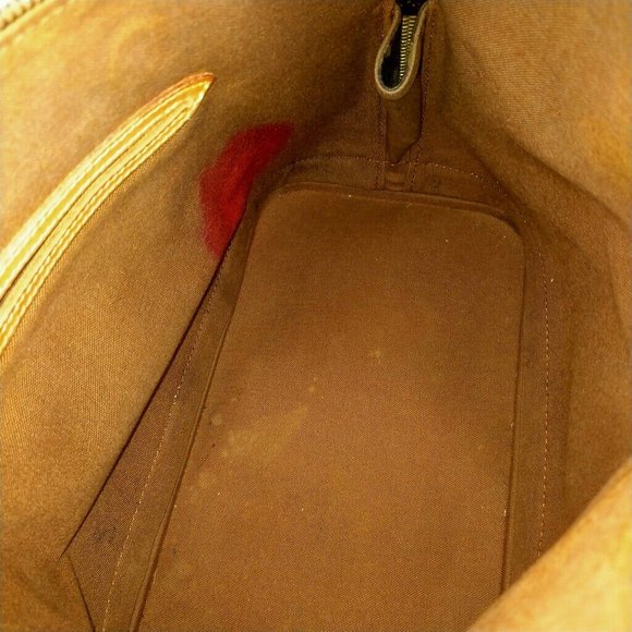 Louis Vuitton Alma Hand Brown Monogram Canvas Satchel - Picture 9 of 16